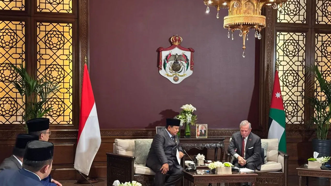 Bertemu Raja, Prabowo Sampaikan Selamat Ramadhan kepada Rakyat Yordania