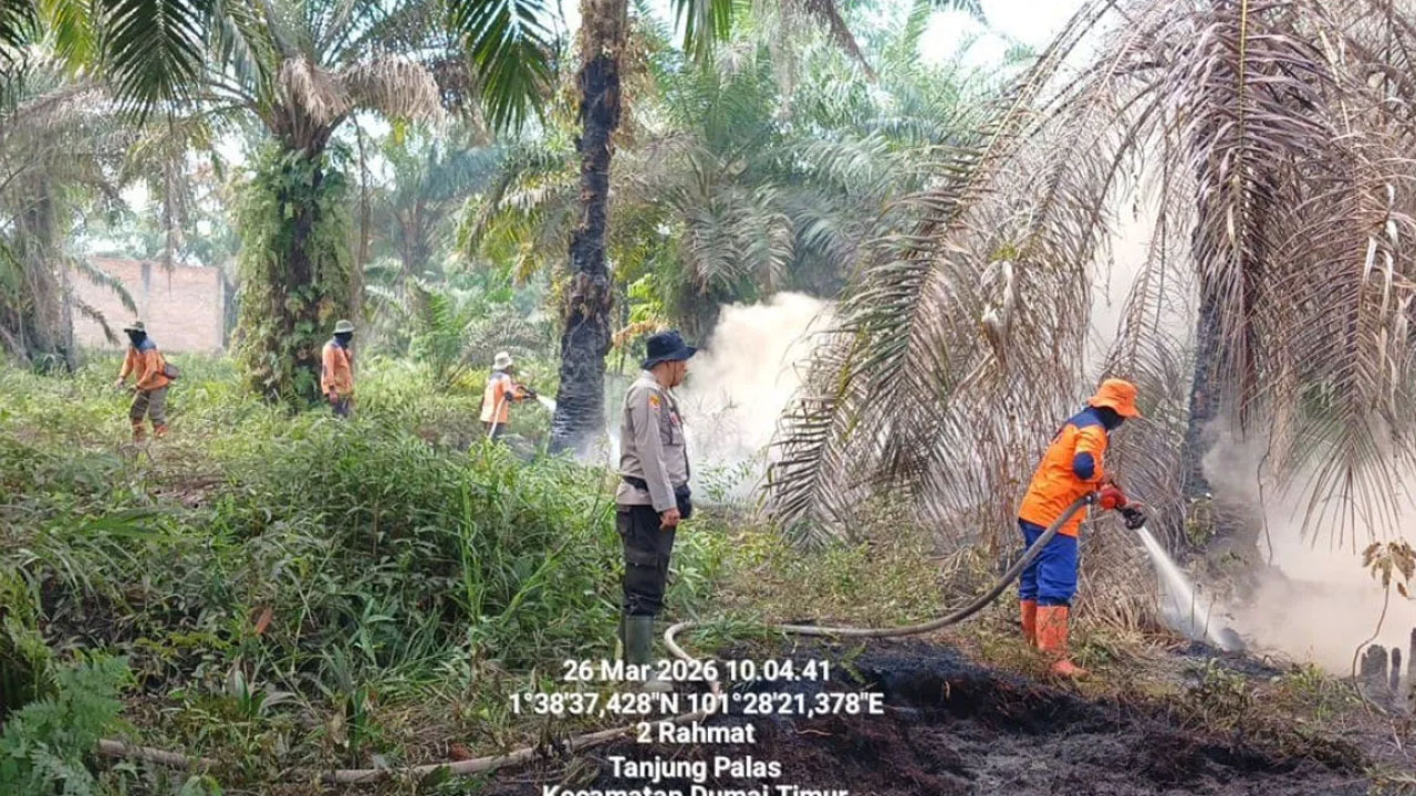 BPBD Riau Kerahkan Helikopter Bom Air untuk Padamkan Karhutla di Dumai